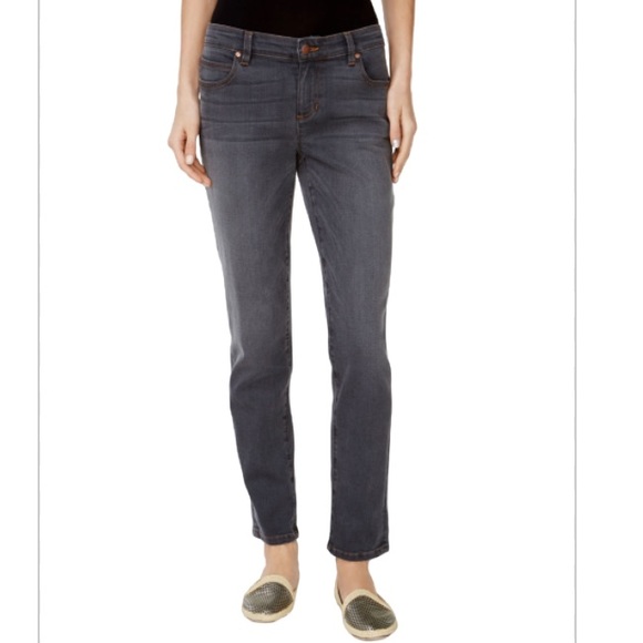 Eileen Fisher Denim - Eileen Fisher Organic Boyfriend gray jeans size 8
